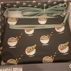 The Mandalorian Crossbody purse and coin purse